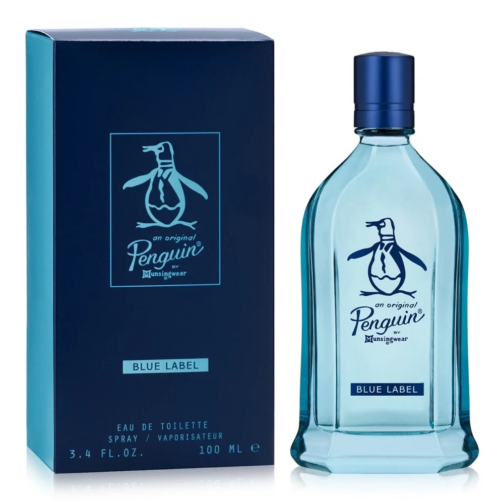 Original Penguin Men's Blue Label Spray 3.4oz-NEW